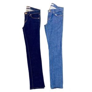 J BRAND/ Cigarette Leg & Pencil Leg BUNDLED LOTx 2